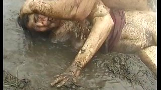 Extreme Rough Mud Sex Outdoors