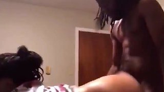 Real African amateur face and pussy fucked doggystyle