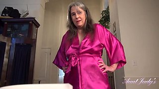 Aunt Judy's Hairy Mature Charms: Your Step-Mom Experience (POV)