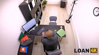 Loan4k. milf has porno with credit agency boss to becomes the vip