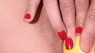 Stretching Slut's Pussy