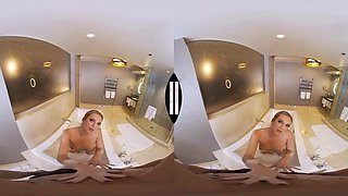 Demn sisters blondie friend... ft. Tiffany Watson: Blowjob, Blonde  Pov VR Porn
