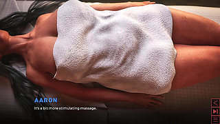the synthetic milf massage in sauna
