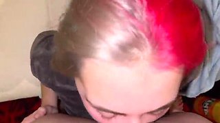 Intense Sloppy Deepthroat Blowjob with Pornellia and Raxxxbit - Rough Face Fucking & Gagging