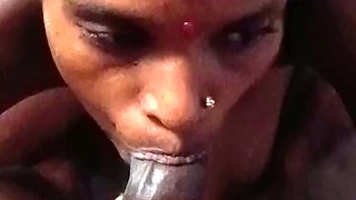 Desi Bhabhi Anita Fucks Hard in Friend's Room - Deep Throat & Cumshot