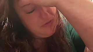 Constipation Toilet Struggle Close up of My Face with Desperation and Weeping by Bella Blast