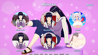 Fantasy Date - Fantasy Date - Unlocking all Sex scenes with Hinata Hyuga