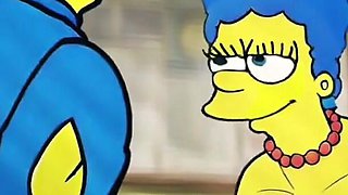 Police Sex Story. Married Housewife Fucks with Sheriff for Her Husband. a Cartoon Parody. Animation. Comic. Parody Simpson