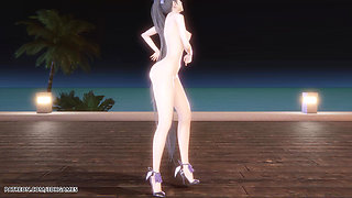 [mmd] Le Sserafim - Smart Eve Sexy Naked Dance Star Blade Hentai Uncensored 4K 60fps
