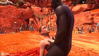 Tribe Leader and His New Personal Sex Slave - Part 1 - Milanna The Slave