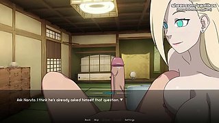 Naruto Hentai Game: Ino Yamanaka 18 Year Old Blonde Gangbang - Triple Penetration & Creampie All Holes
