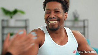 Misty Stone's Fierce Chat in a Secret Space