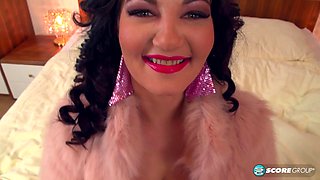 Lovely Vanessas Big Tits Strip