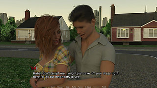 New Neighborhood - v0.4.1 - Ted got a blowjob from Violet and came on her face