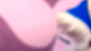 Hentai 'Oni- Hichi', Ep.1: Sexy Buxom Blonde Airi Enjoys Sneaky Sex On the Beach With Her Stepdad
