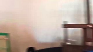 Amateur real small titted party teen slammed in gym class