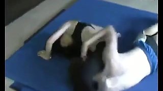 sexy mixed wrestling