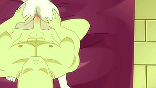 Audrey Gets Fucked Slowly on the Couch - Cartoon XXX