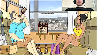 Train Fellow - BDSM Sex on the Train with a Young Beauty