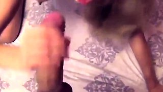 Russian blond Queen crazy about assfucking and swallow cum