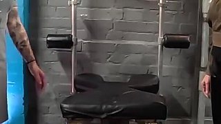 Alexia's Double Domme Military Judicial Caning