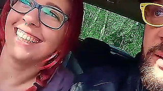 Blowjob in the Car, Cum
