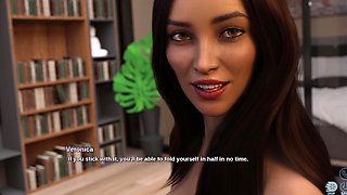 Race of Life - Busty Brunette College Teacher MILF Waits Eagerly for My Juicy Cum