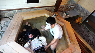 Dripping Uniform, Restrained in a Bathtub, off-campus Lesson
