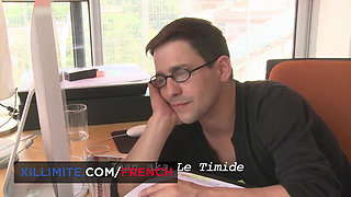 Anal Threesome with Two Busty Secretaries