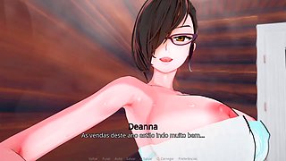 Twisted world, saleswoman, hentai gameplay