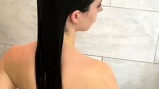 Brunette Solo Webcam Masturbation
