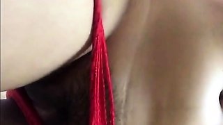 Arab Amateur in Lingerie Pleasures Herself