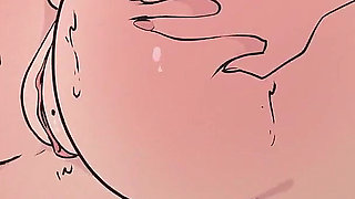 This Bitch Has Huge Tits, but the Guy Has a Small Dick.sana Sunamiya Hentai Cartoon,parody!