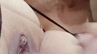 Huge Dildo Makes My Stepmom Squirt