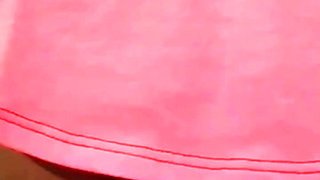 Public anal! Teen anal bottle in ass