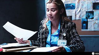Unattainable Sam Bourne and Agatha Vega - police officer clip - Freeze