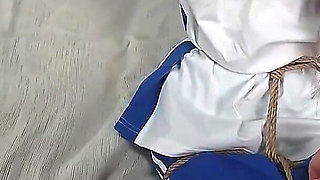 Behind-the-scenes Footage of the Adorable Girlfriend's School Uniform Restraint Photo Shoot
