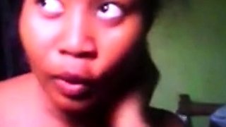 African Amateur's Striptease