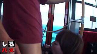 Amateur Real Creampie Sex In Bus