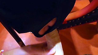 Femdom fetish babes ruling with strapons