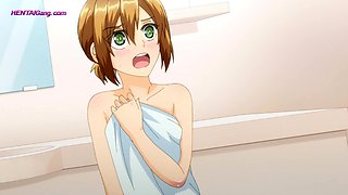 Bashful girl blushes while getting creampied by horny classmate ⋆ Hentai Exclusive