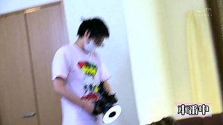 Asian japanese schoolgirl in lingerie mak