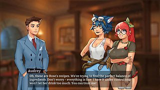 Magic Academy: Sloopy Blowjob Deepthroat and Massive Cumshot in the Mouth - Episode 6