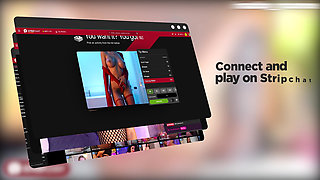 Hairy & Horny: imabby_monroe's Sexy Emo Brunette with Tattoos Bounces on an Anal Dildo, Glasses Fogging Up