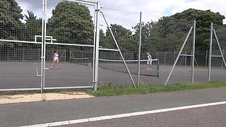 Horny brunette gets fucked by her stepon