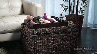 Kalina Ryu & Keira Nicole - Lesbians and Their Big Toys