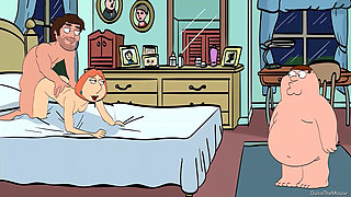 Family Guy Hentai - Lois Griffin recebe
