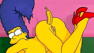 Marge Simpson anal sexwife