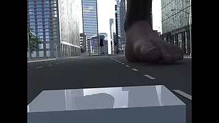 giantess animation 3d