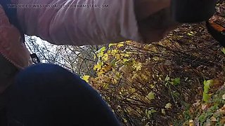 Nerdy Faery Pissing Outdoors - Petite Hairy Pussy Solo Pee in Public Toilet